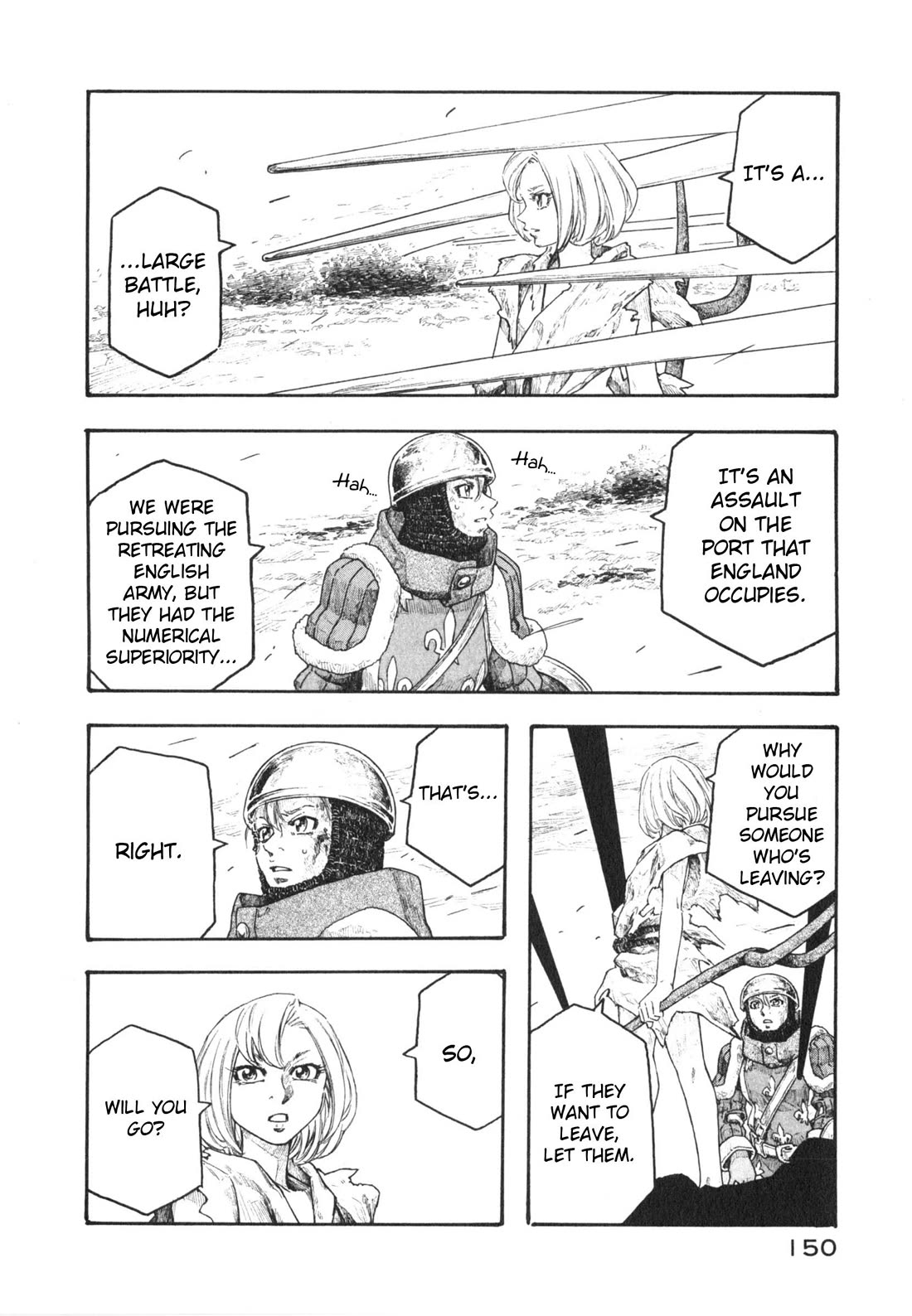 Junketsu no Maria Chapter 23 page 8 - Chapter 23: Laughing Witch
