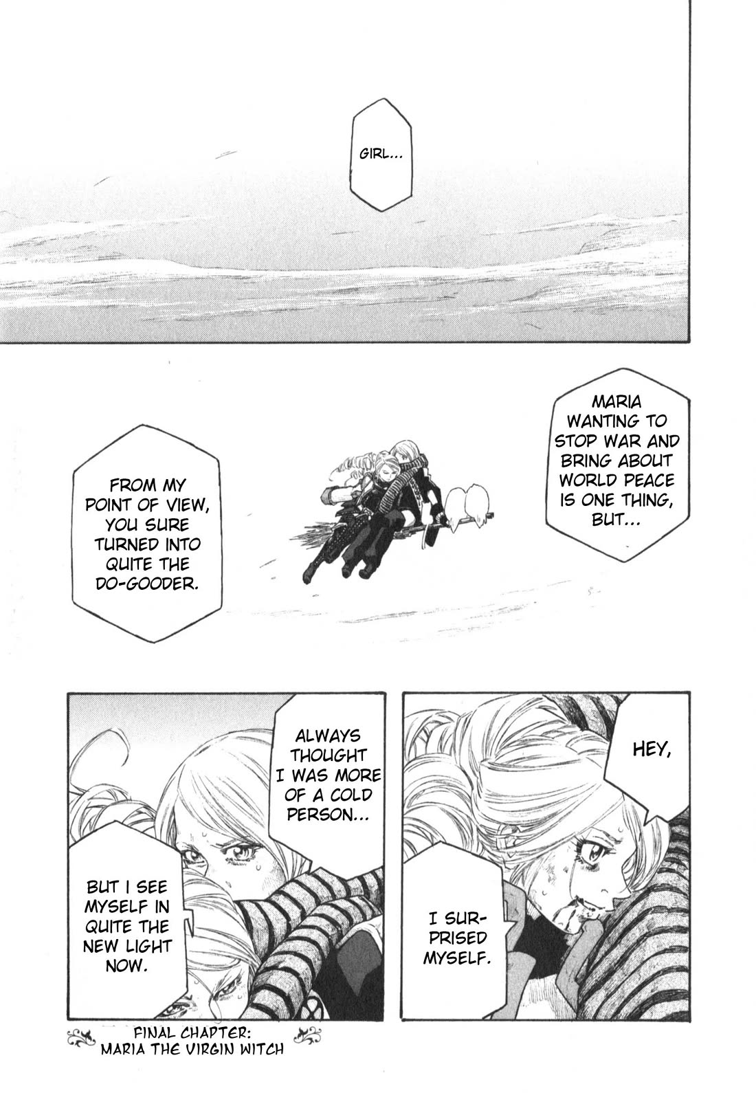 Junketsu no Maria Chapter 25 page 1 - Chapter 25: Maria the Virgin Witch [END]