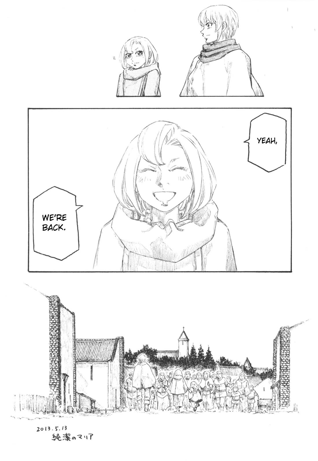 Junketsu no Maria Chapter 25 page 30 - Chapter 25: Maria the Virgin Witch [END]
