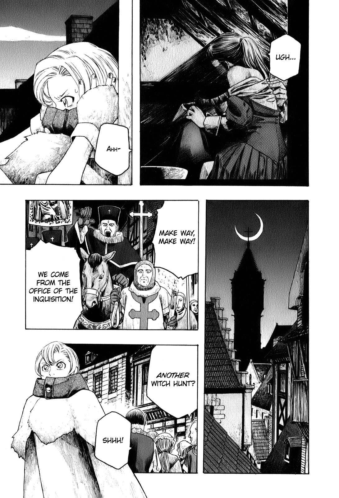 Junketsu no Maria Chapter 3 page 13 - Chapter 3: Of Heresy and Familiars
