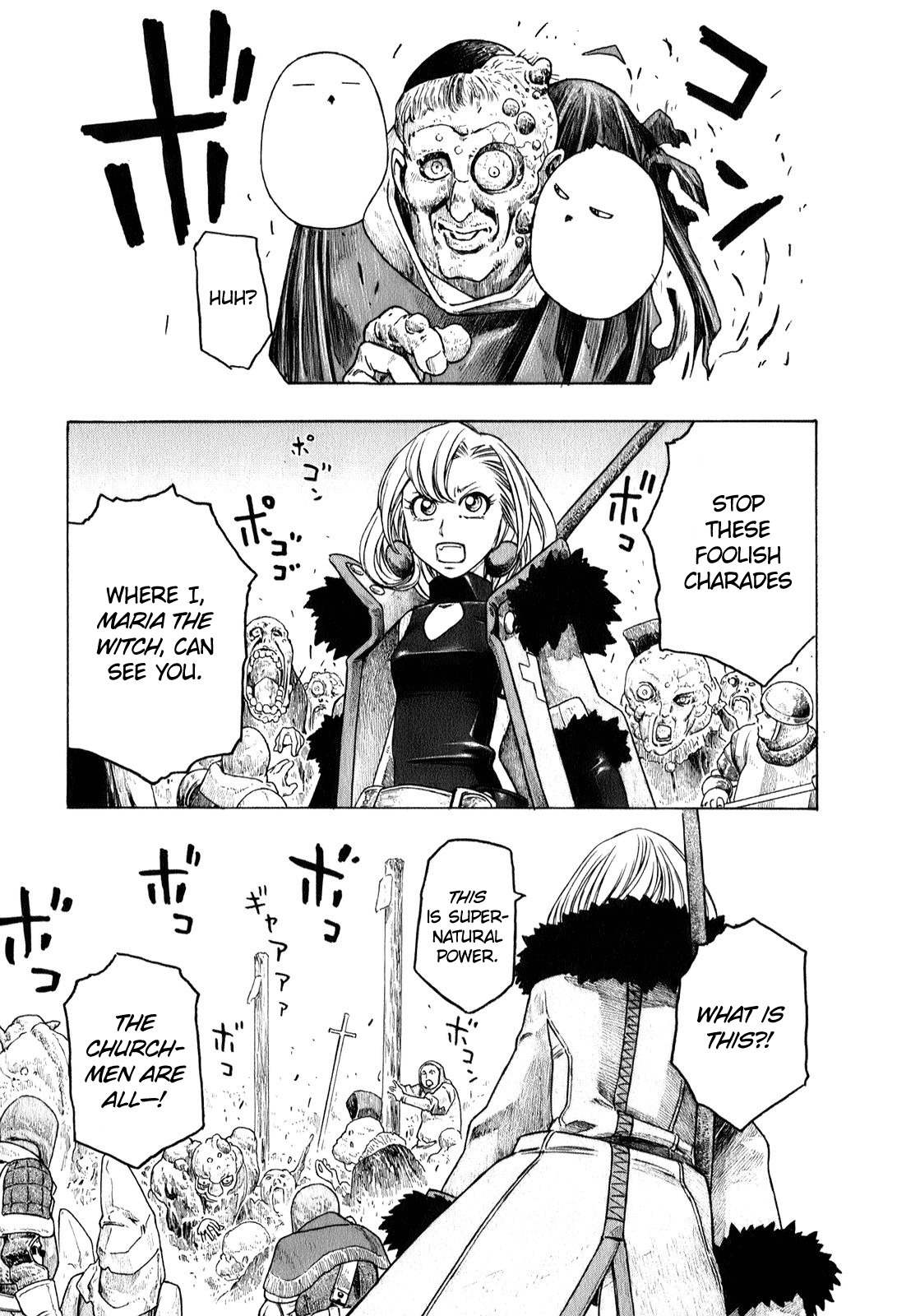 Junketsu no Maria Chapter 3 page 19 - Chapter 3: Of Heresy and Familiars