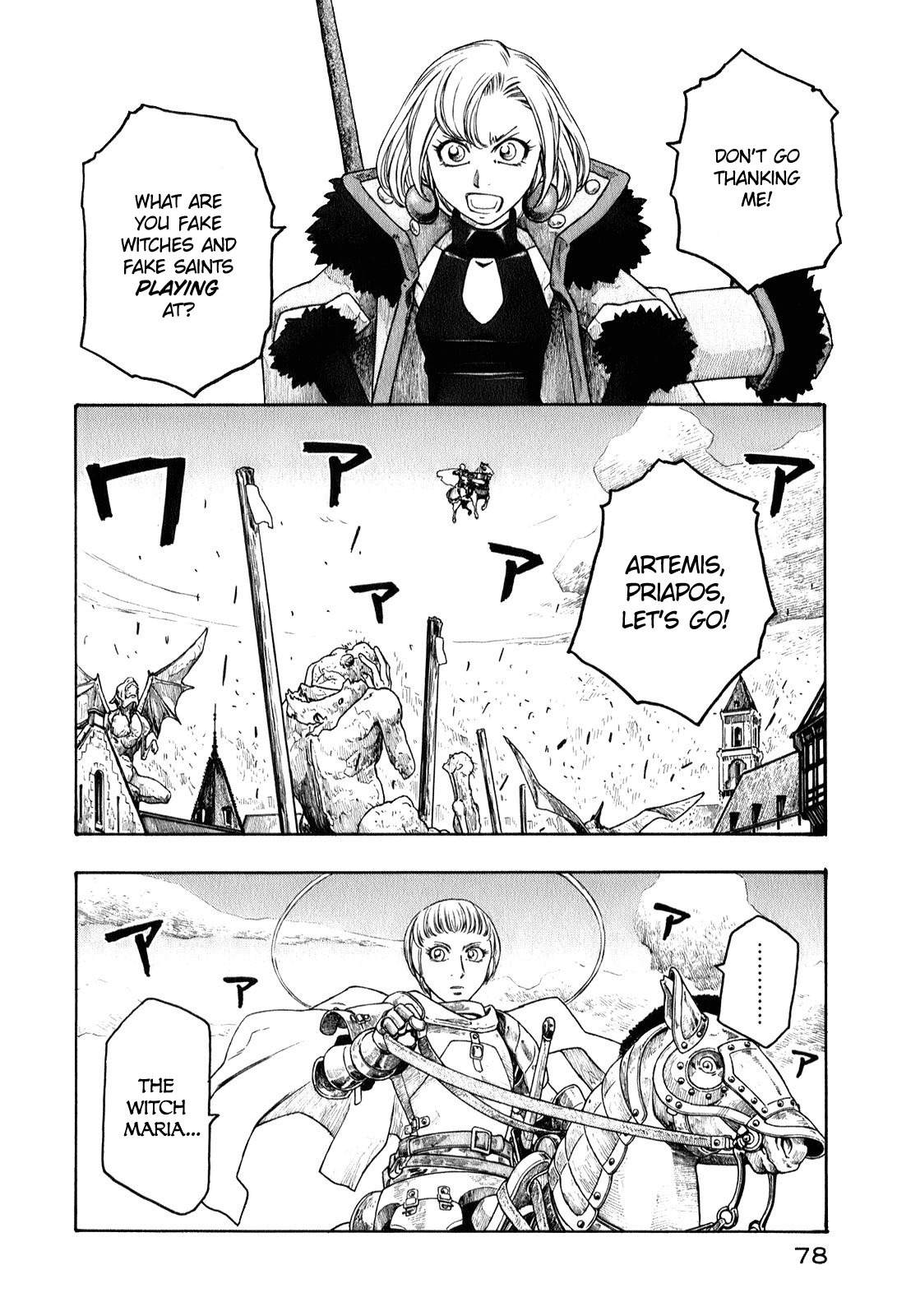 Junketsu no Maria Chapter 3 page 22 - Chapter 3: Of Heresy and Familiars