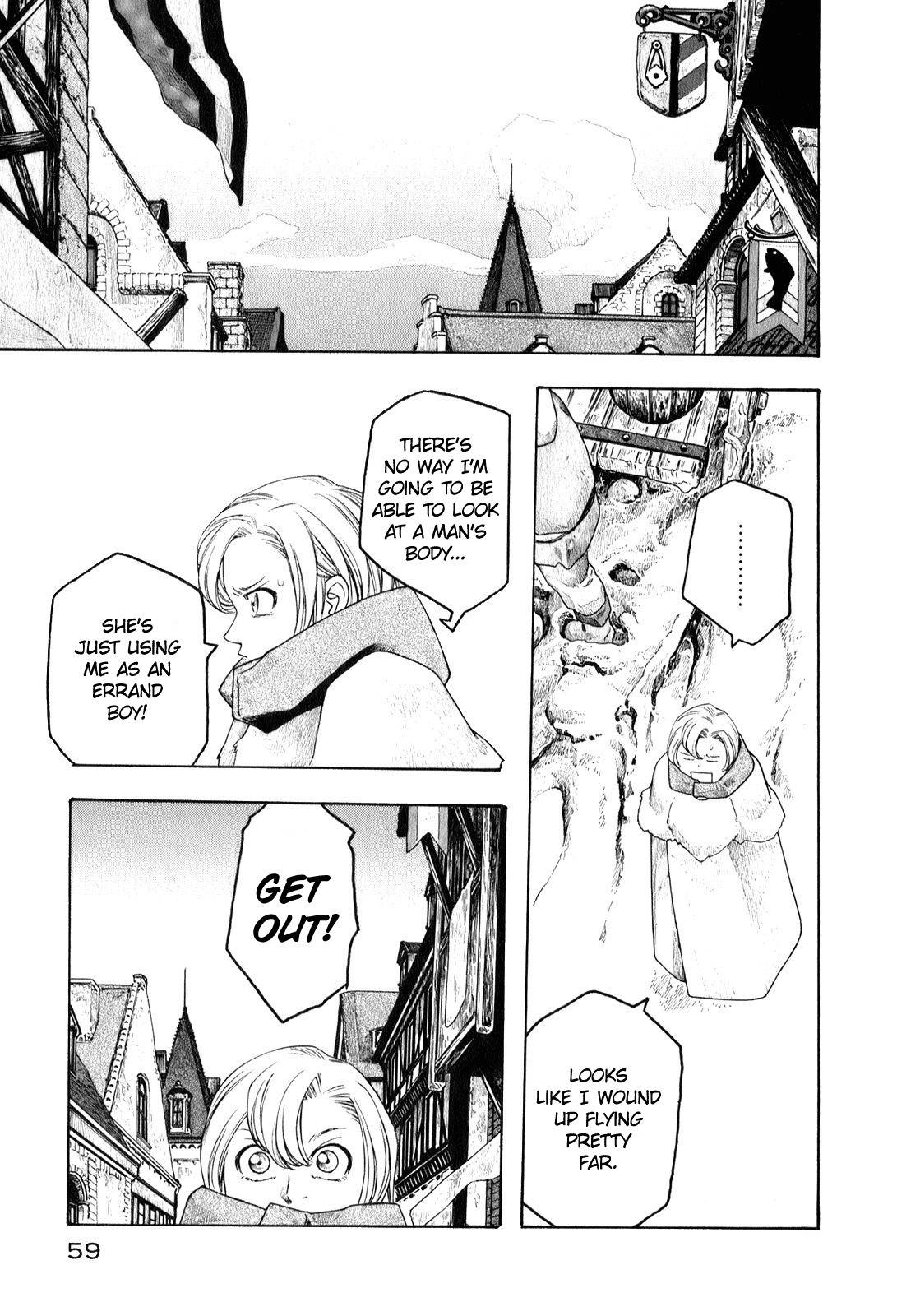 Junketsu no Maria Chapter 3 page 3 - Chapter 3: Of Heresy and Familiars
