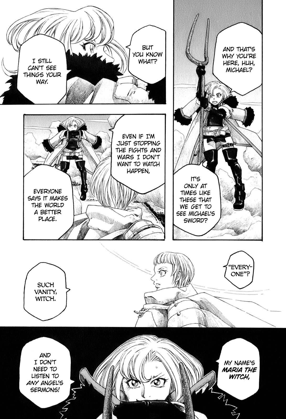 Junketsu no Maria Chapter 6 page 16 - Chapter 6: The Archangel Michael