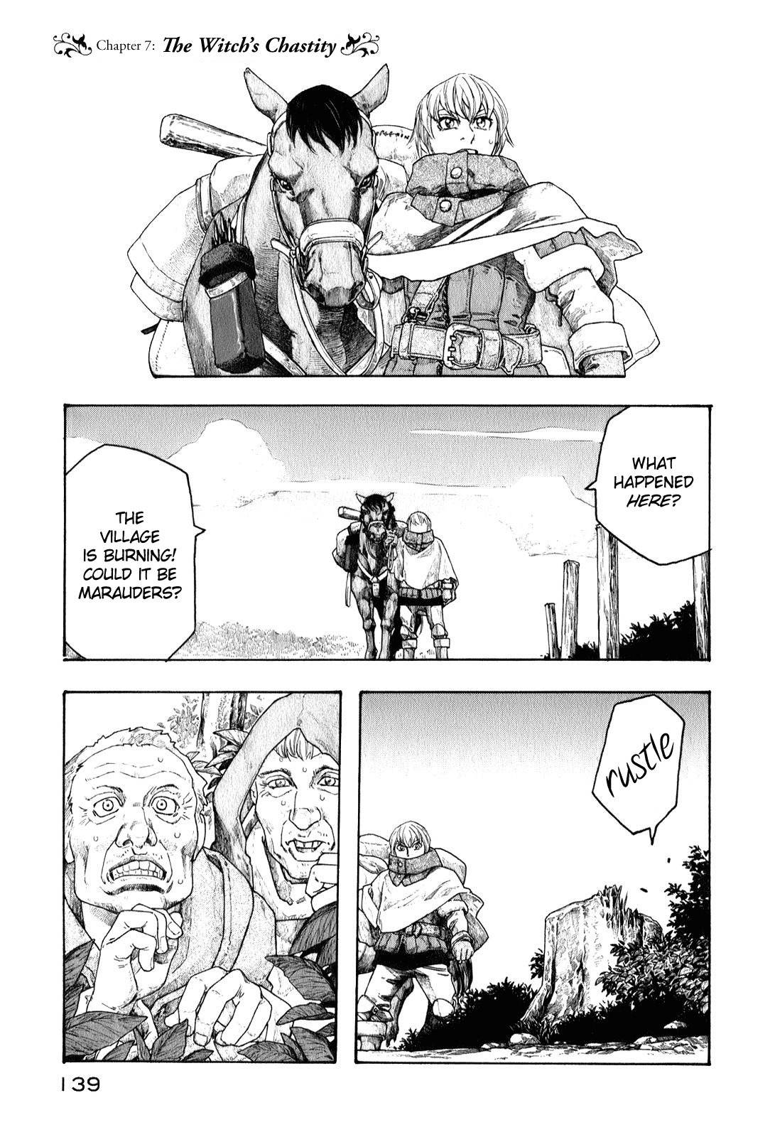 Junketsu no Maria Chapter 7 page 1 - Chapter 7: The Witch's Chastity