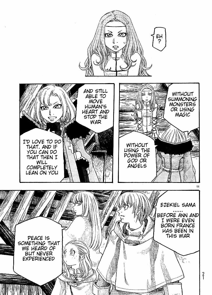 Junketsu no Maria Chapter 8 page 11 - Chapter 8: The Pure Witch and the Angel's Servant