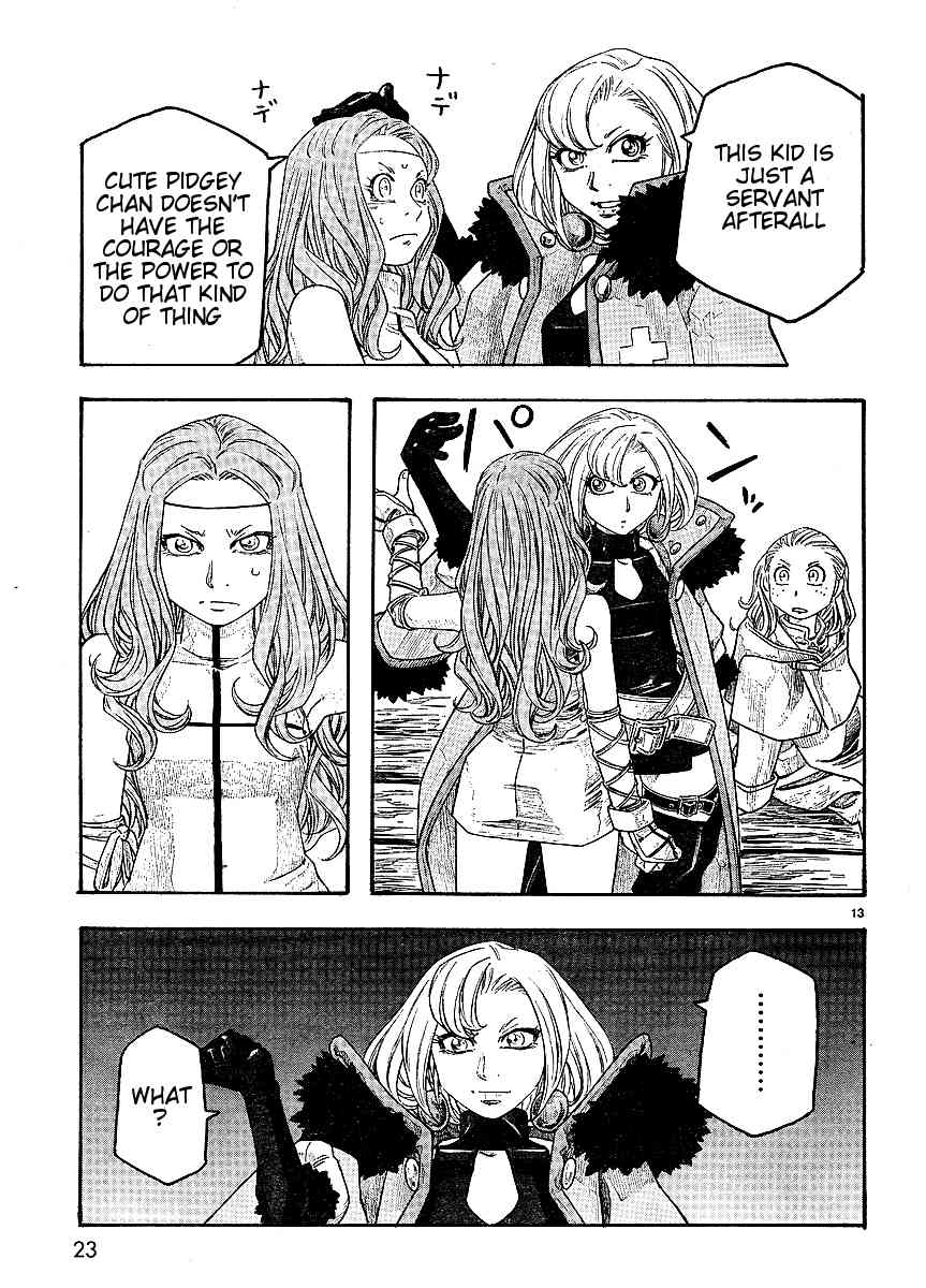 Junketsu no Maria Chapter 8 page 13 - Chapter 8: The Pure Witch and the Angel's Servant