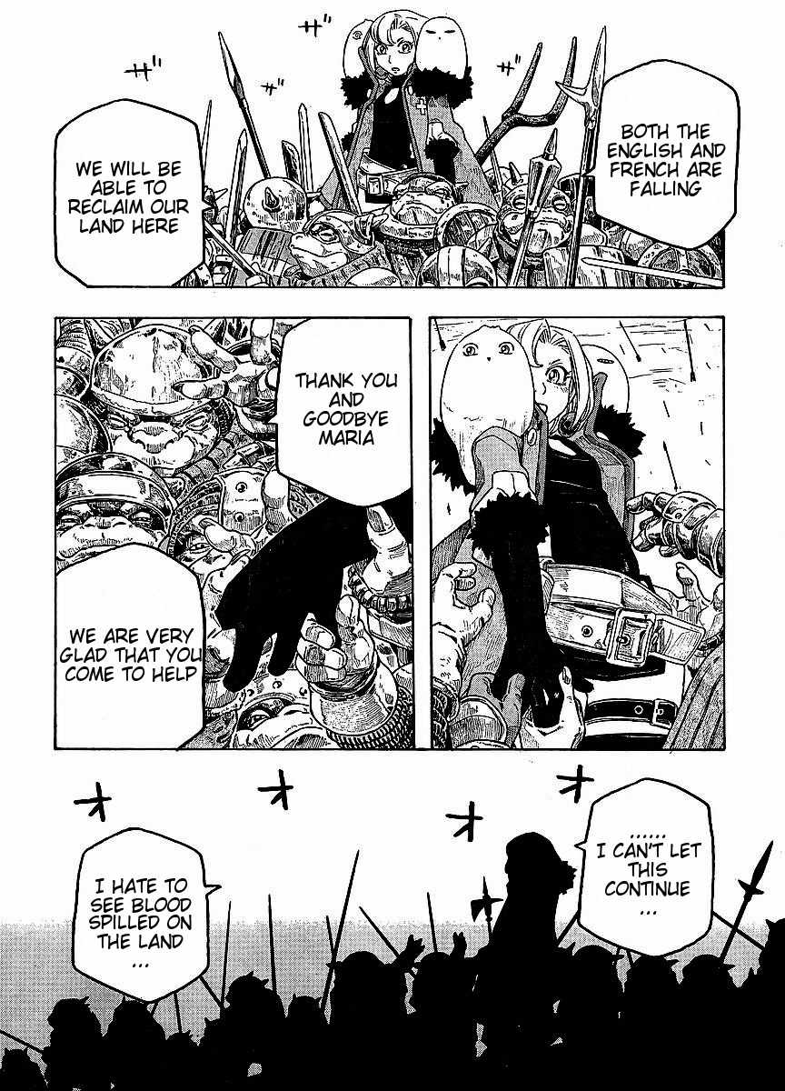Junketsu no Maria Chapter 9 page 17 - Chapter 9: The Witch That Hates War