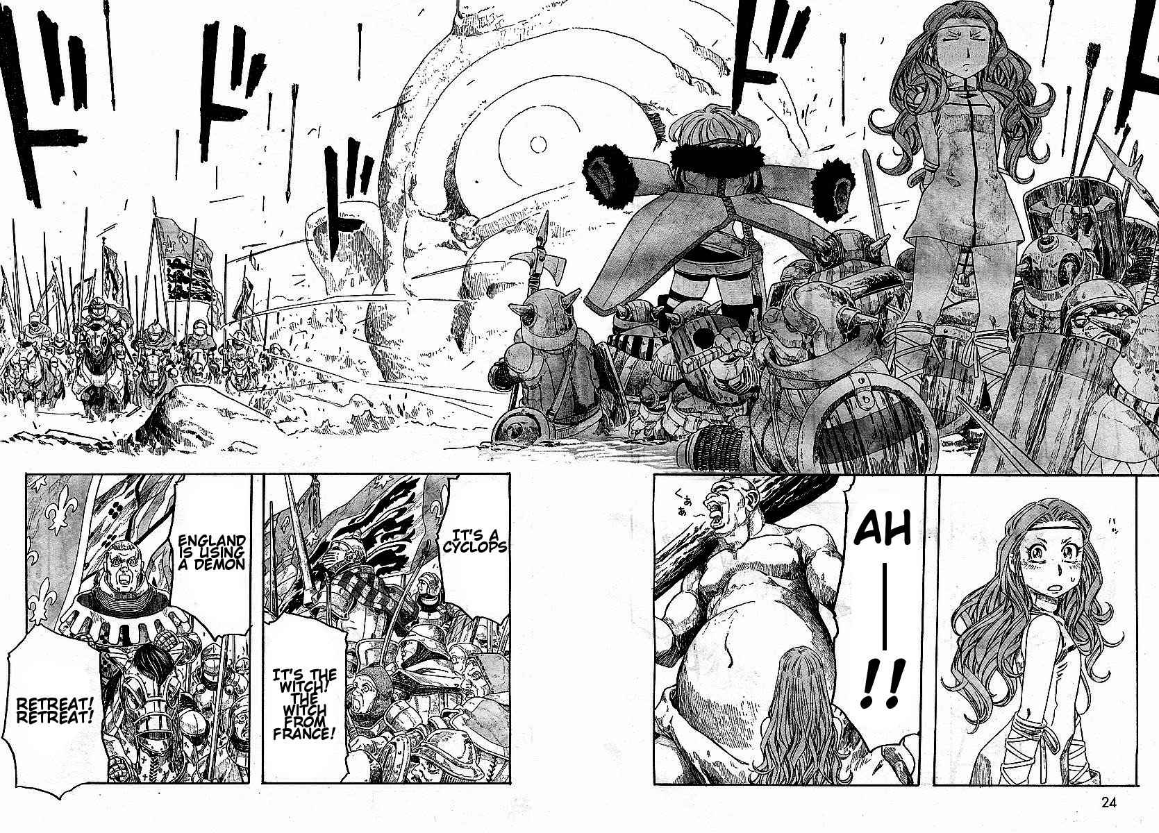 Junketsu no Maria Chapter 9 page 19 - Chapter 9: The Witch That Hates War