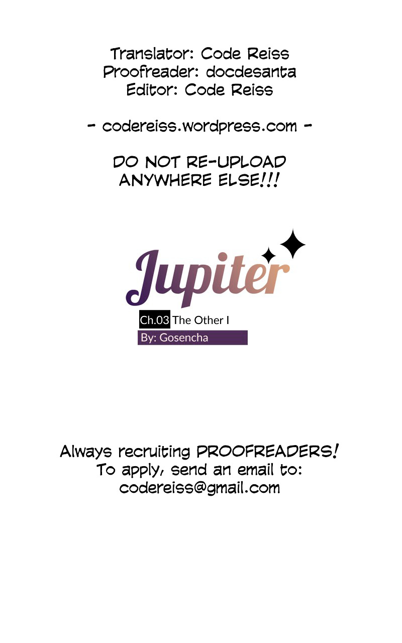 Jupiter Chapter 3 page 1 - Chapter 3 : The Other I