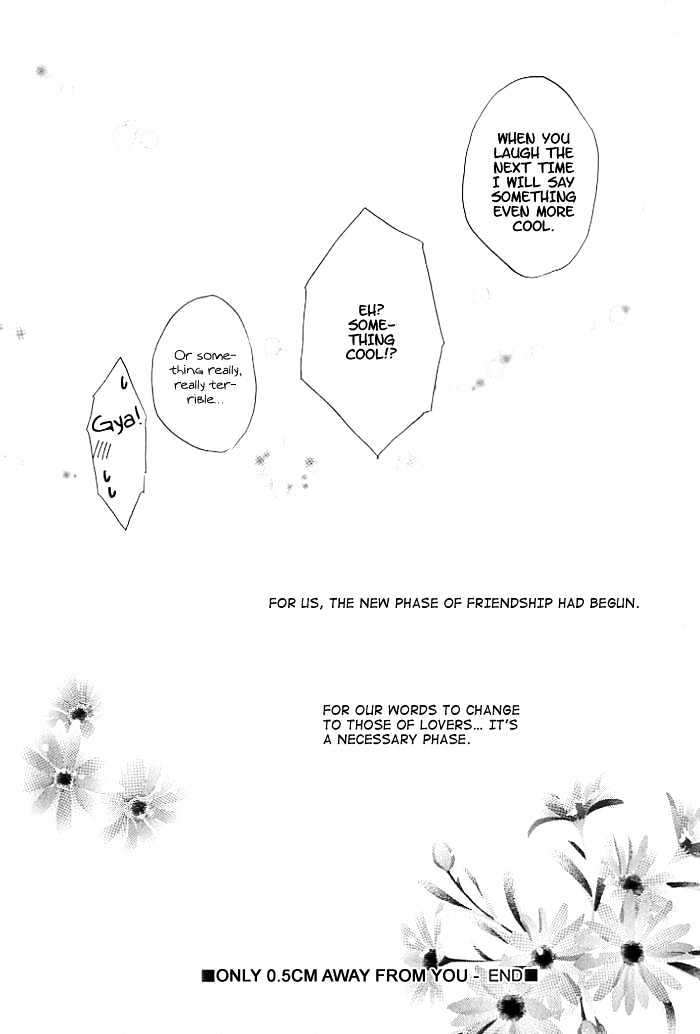 Just 20cm Away From You Chapter 2 page 35 - Chapter 2 : Only 0.5cm Away From You