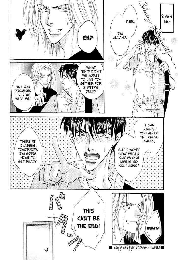 Just 20cm Away From You Chapter 3 page 34 - Chapter 3 : only 14 days' distance
