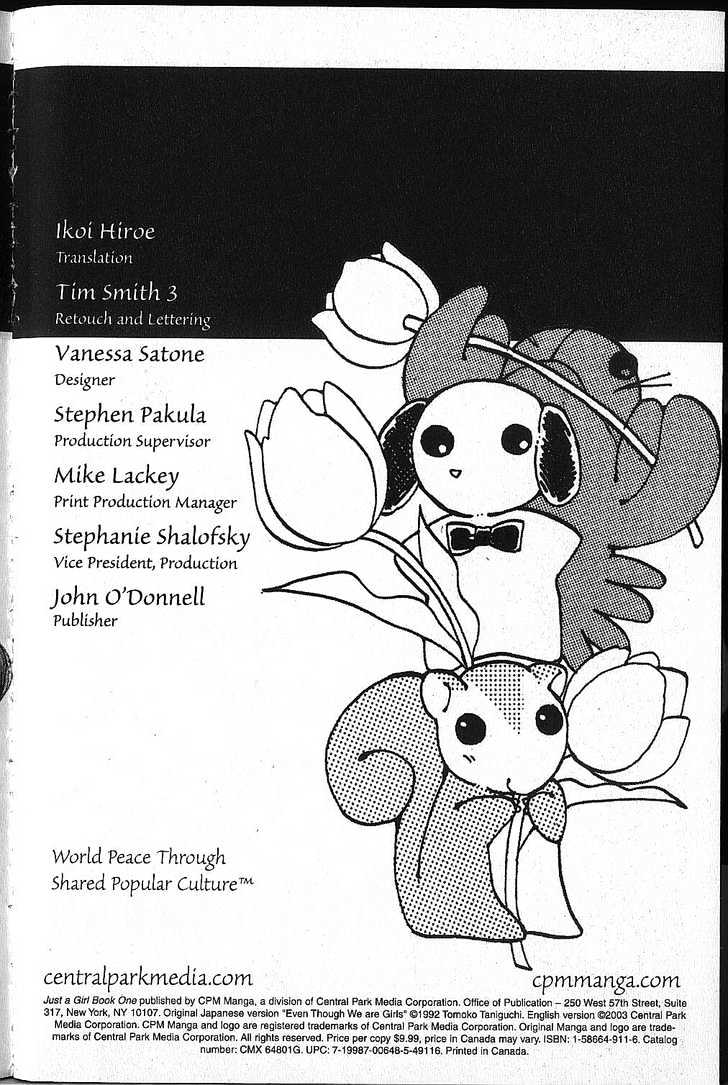 Just a Girl Chapter 1.1-1 page 1 - Vol.01 Chapter 1.1