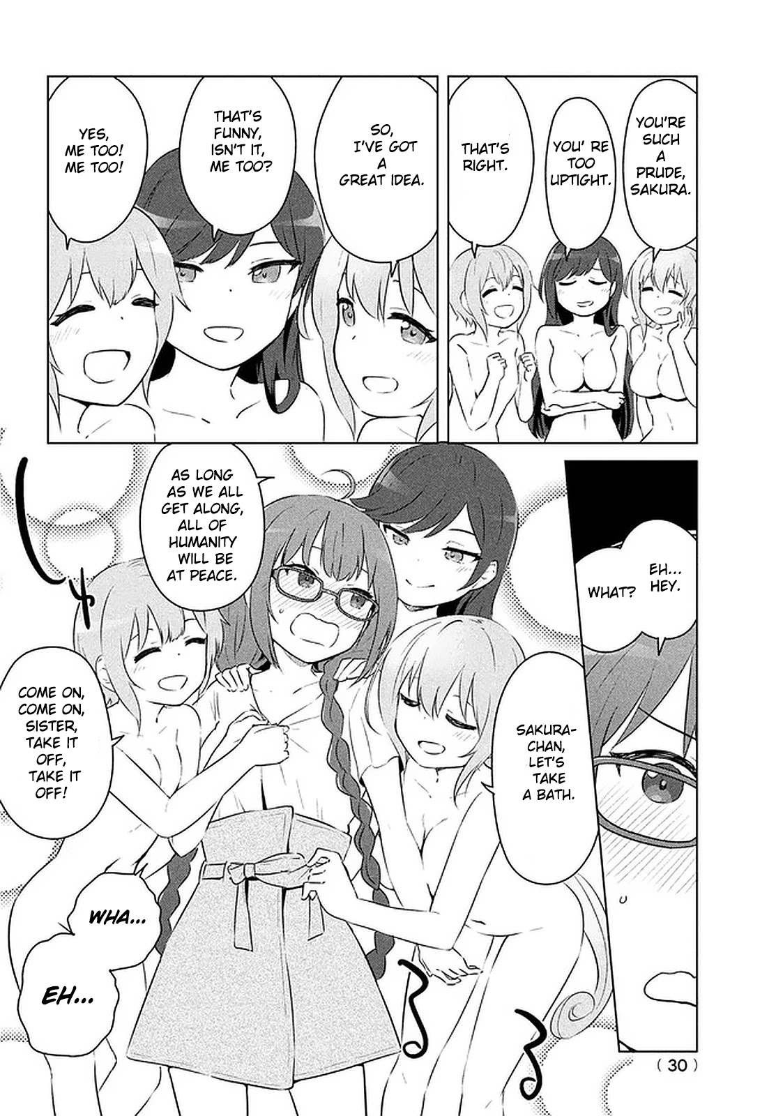 Just a Story About Miyamoto Sakura Being Cute Chapter 2 page 16 - Chapter 2: Come on, get out.