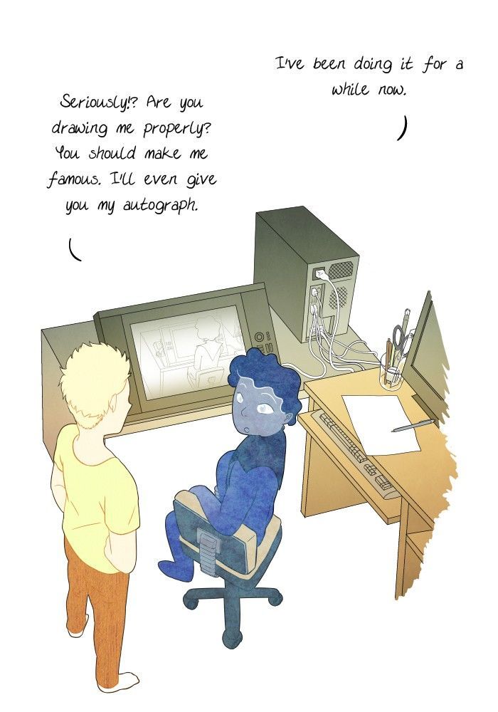 Just Ask Yuli Chapter 11 page 5 - Chapter 11 : Metafiction