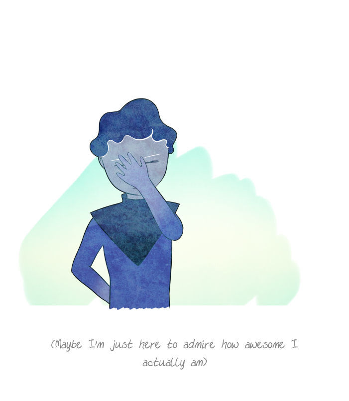Just Ask Yuli Chapter 7 page 14 - Chapter 7 : Reflection