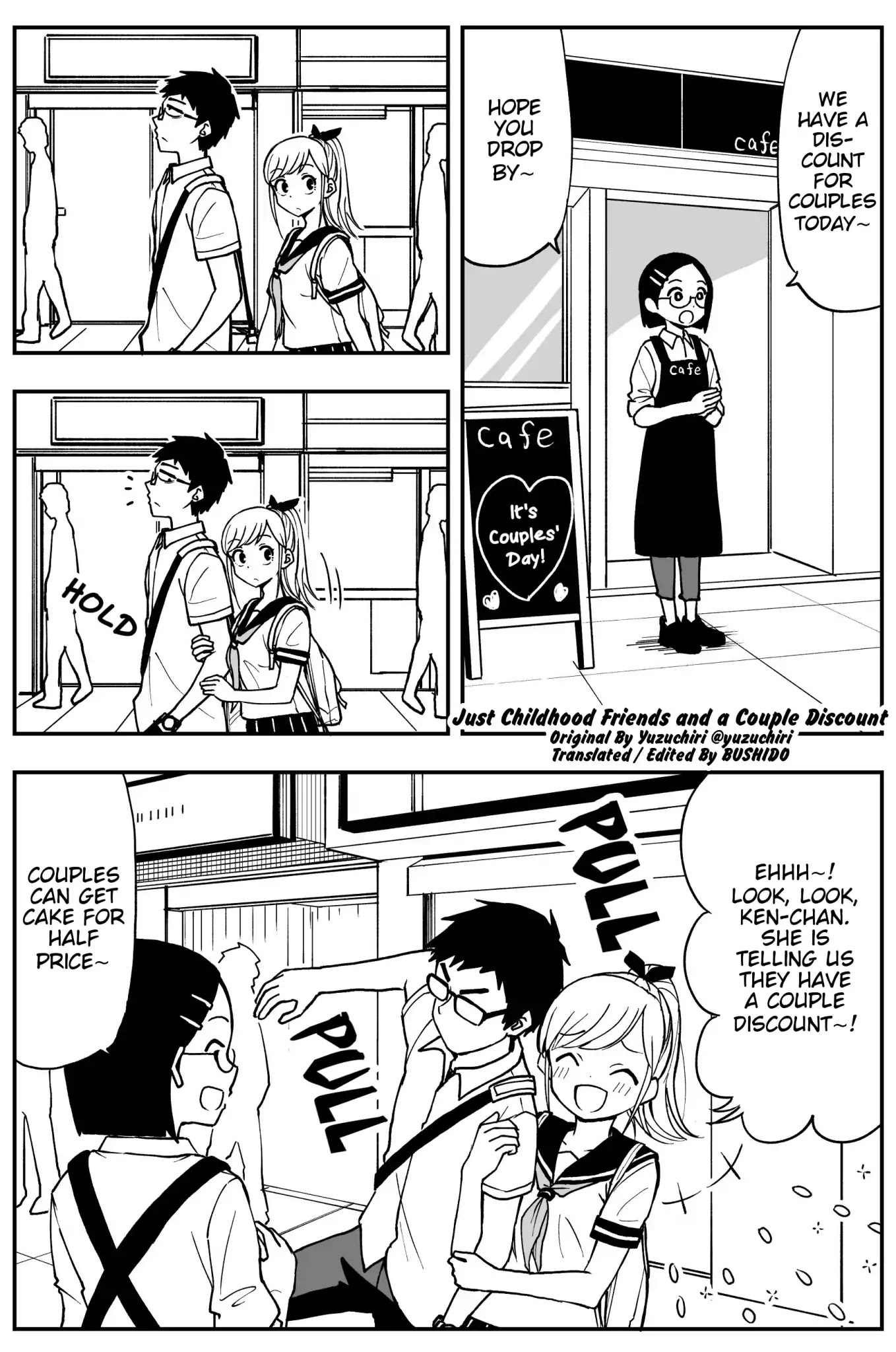Just Childhood Friends and a Couple Discount Chapter 1 page 1 - Chapter 1: Just Childhood Friends and a Couple Discount