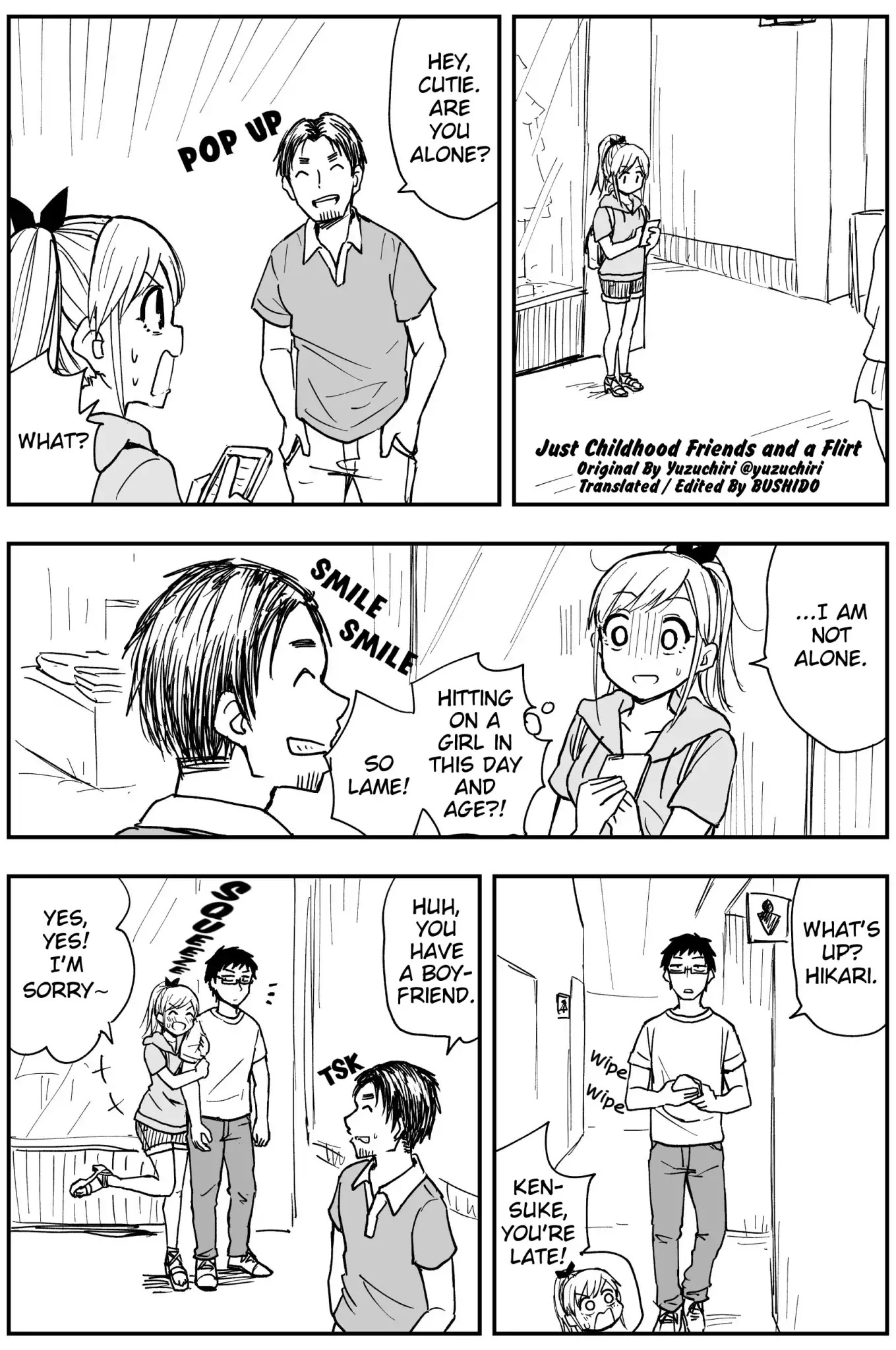 Just Childhood Friends and a Couple Discount Chapter 2 page 1 - Chapter 2: Just Childhood Friends and a Flirt