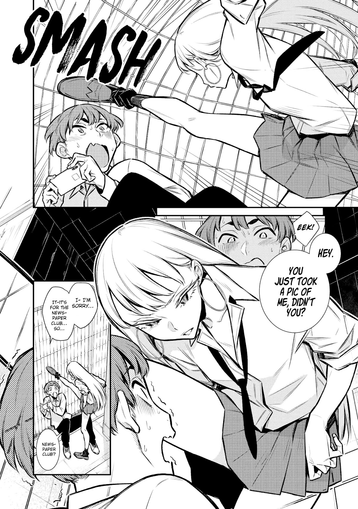 Just Flirting With a Cute, Annoying Kouhai Chapter 1 page 2 - Chapter 1: One Side of You