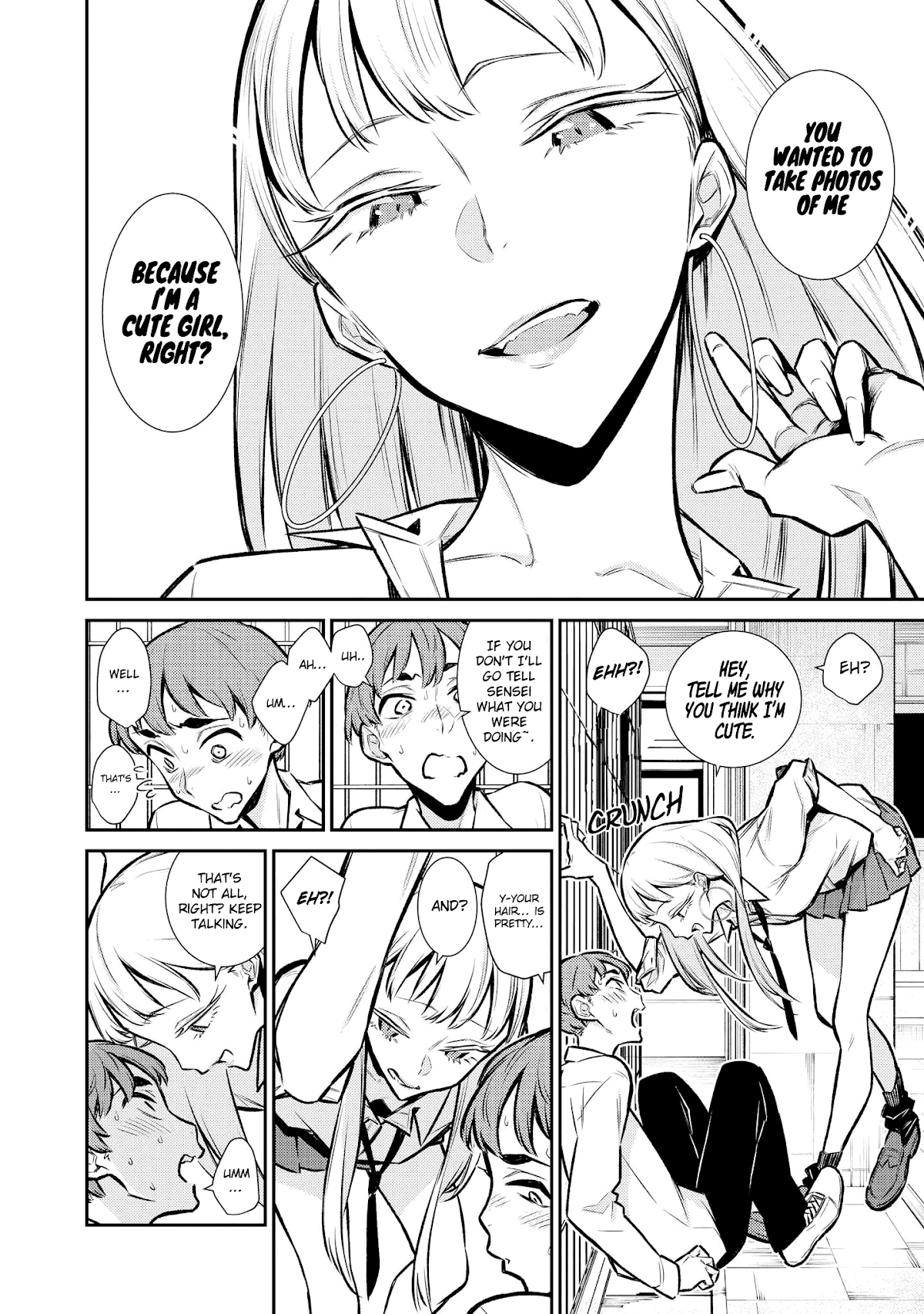 Just Flirting With a Cute, Annoying Kouhai Chapter 1 page 4 - Chapter 1: One Side of You
