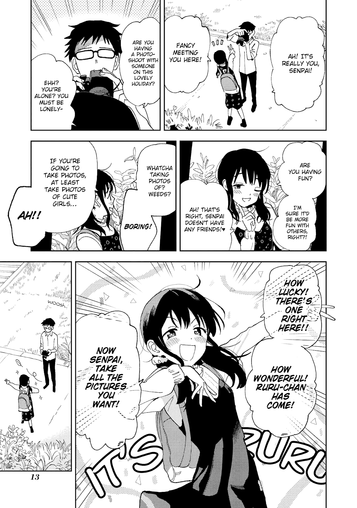 Just Flirting With a Cute, Annoying Kouhai Chapter 2 page 4 - Chapter 2: Ruruko Tachibana is Troublesome