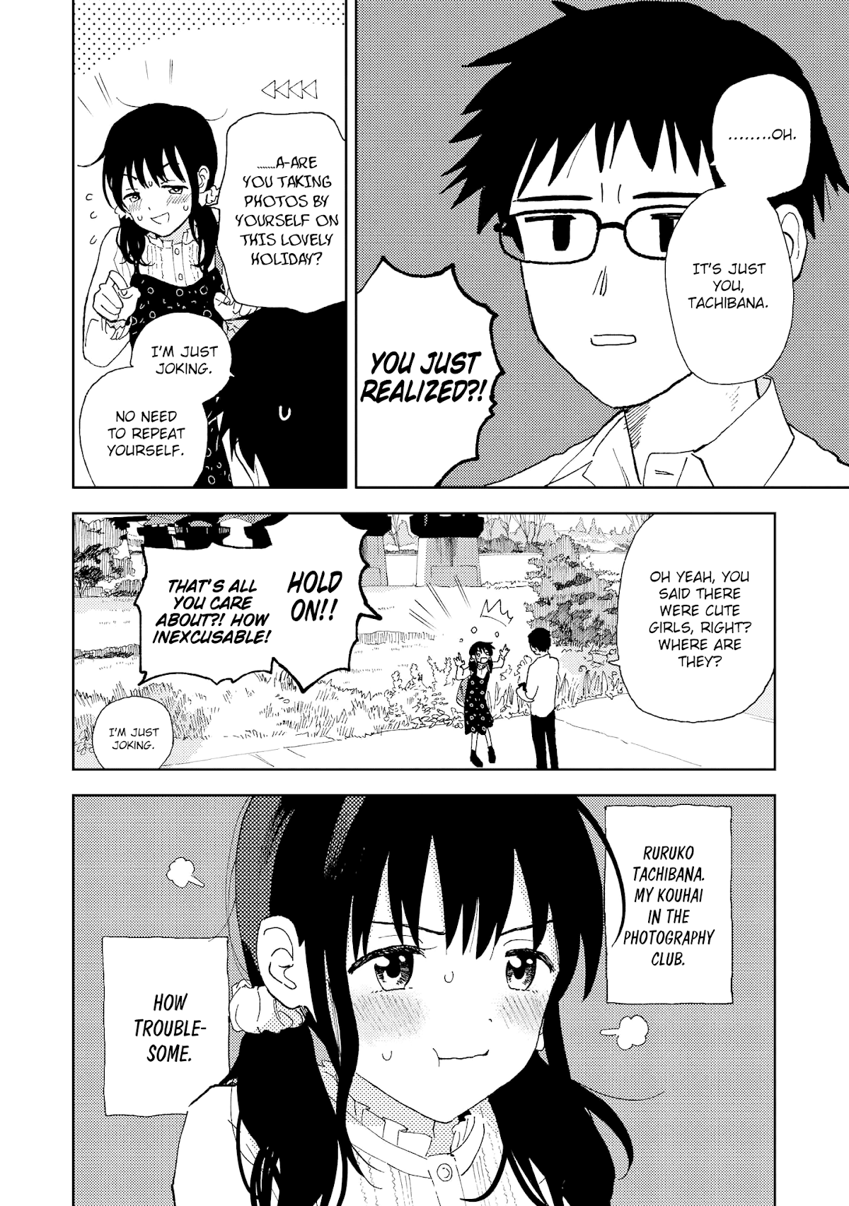 Just Flirting With a Cute, Annoying Kouhai Chapter 2 page 5 - Chapter 2: Ruruko Tachibana is Troublesome