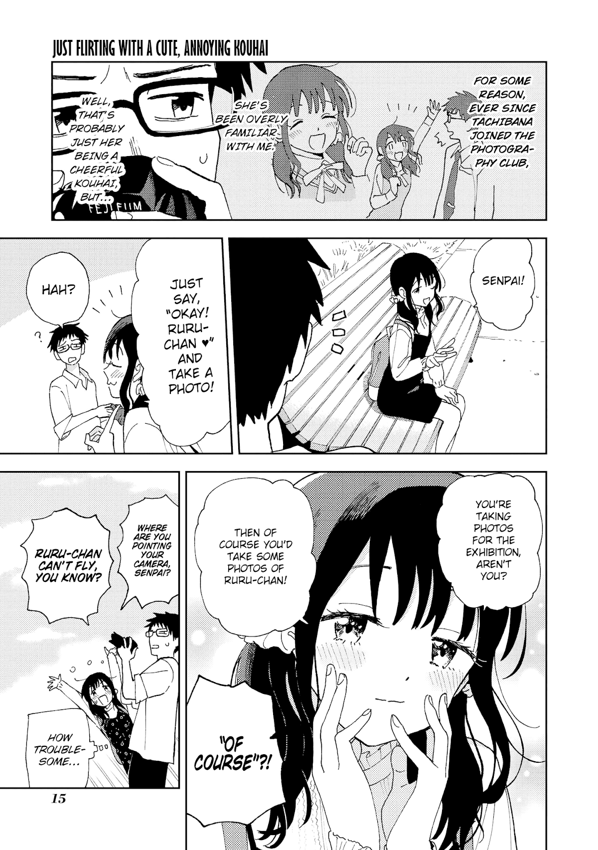 Just Flirting With a Cute, Annoying Kouhai Chapter 2 page 6 - Chapter 2: Ruruko Tachibana is Troublesome