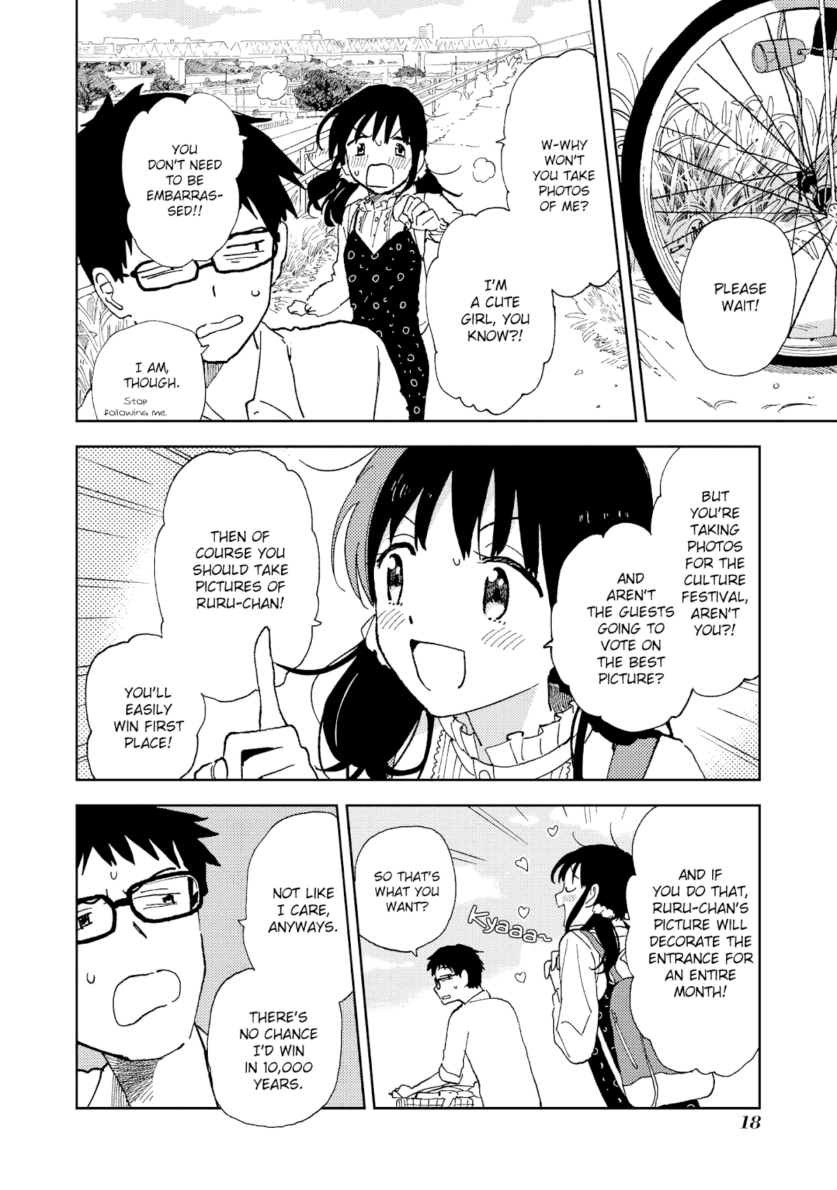 Just Flirting With a Cute, Annoying Kouhai Chapter 2 page 9 - Chapter 2: Ruruko Tachibana is Troublesome