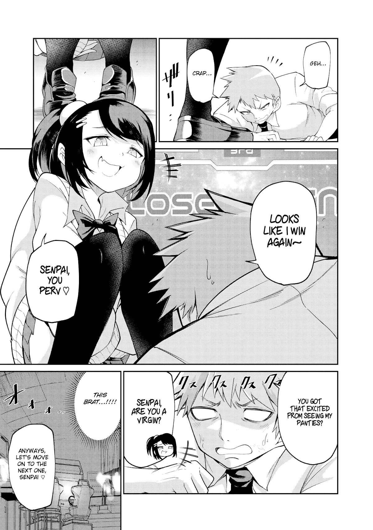Just Flirting With a Cute, Annoying Kouhai Chapter 3 page 11 - Chapter 3: Sahara Won't Lose Today Either!