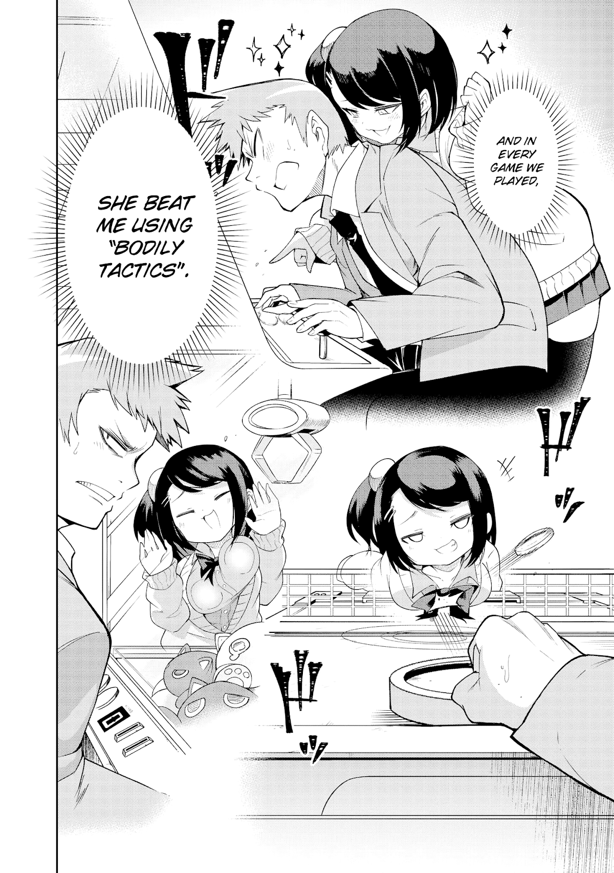 Just Flirting With a Cute, Annoying Kouhai Chapter 3 page 12 - Chapter 3: Sahara Won't Lose Today Either!