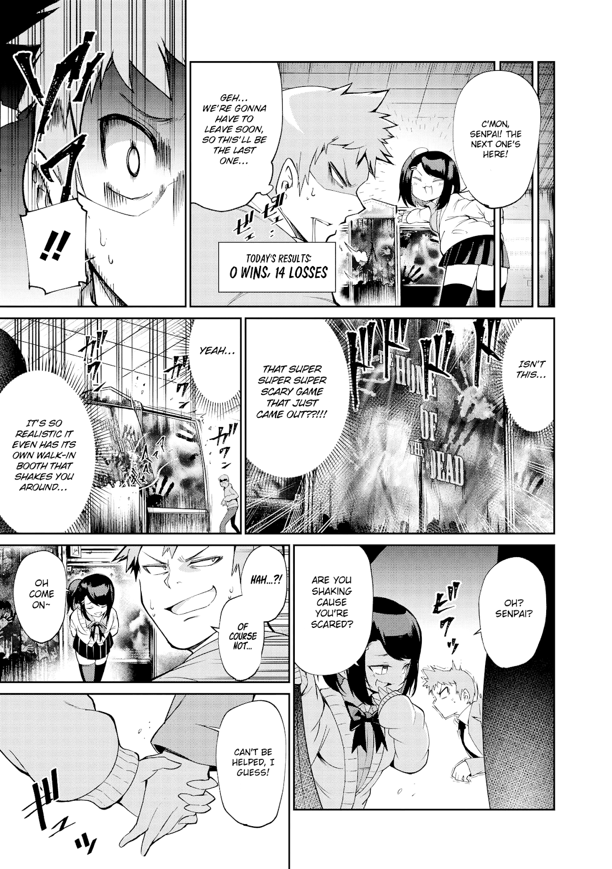 Just Flirting With a Cute, Annoying Kouhai Chapter 3 page 13 - Chapter 3: Sahara Won't Lose Today Either!