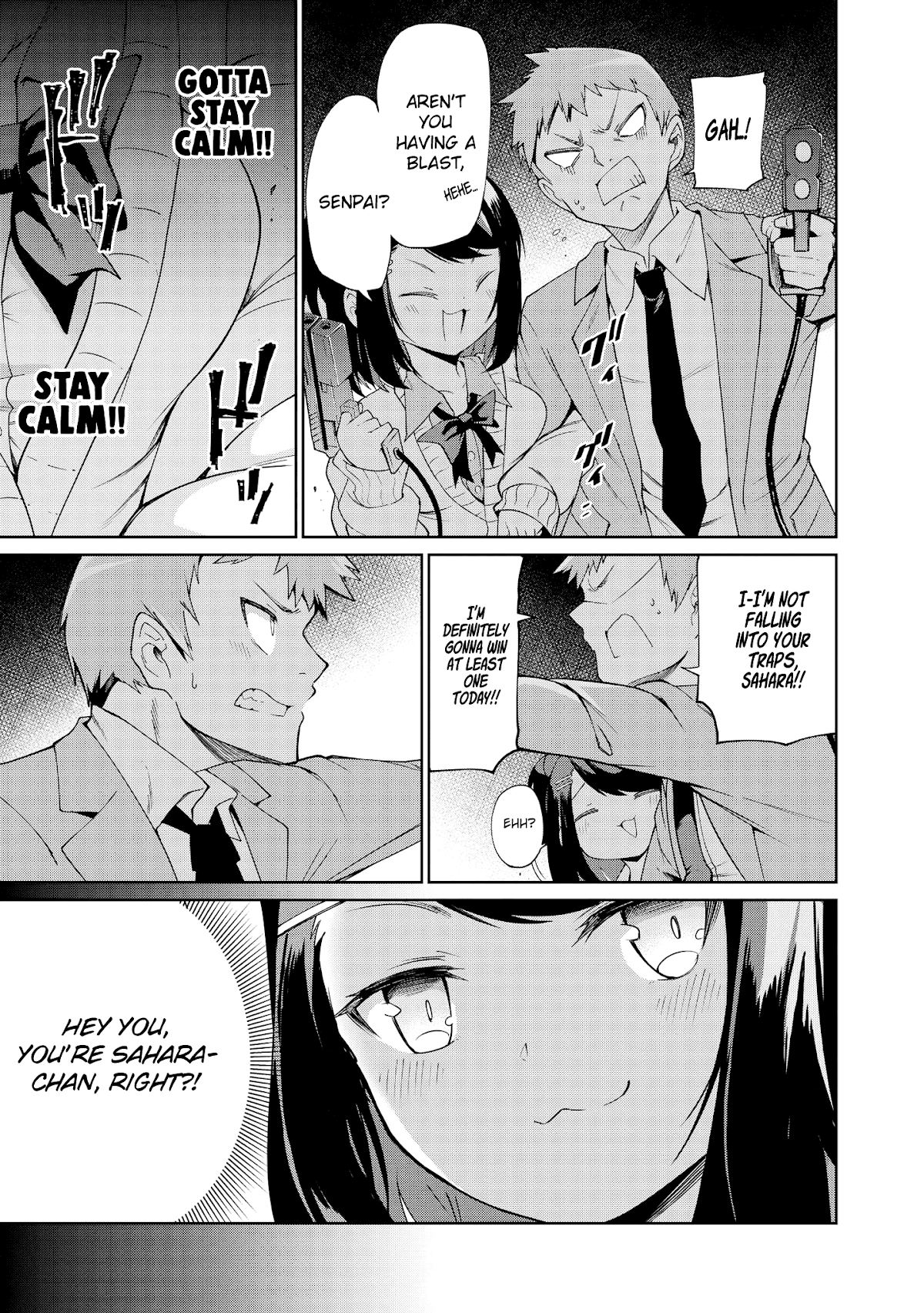 Just Flirting With a Cute, Annoying Kouhai Chapter 3 page 17 - Chapter 3: Sahara Won't Lose Today Either!