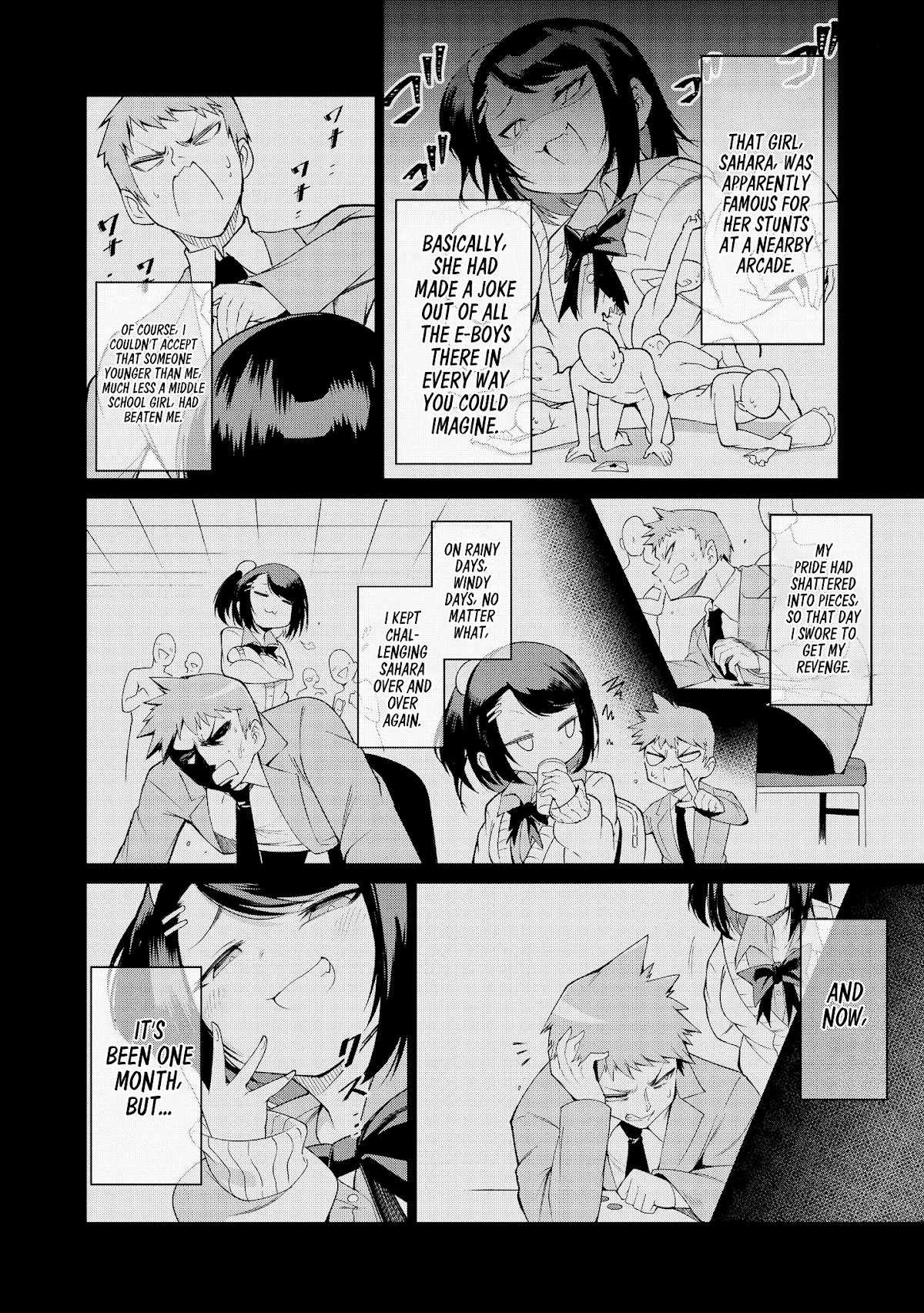 Just Flirting With a Cute, Annoying Kouhai Chapter 3 page 4 - Chapter 3: Sahara Won't Lose Today Either!