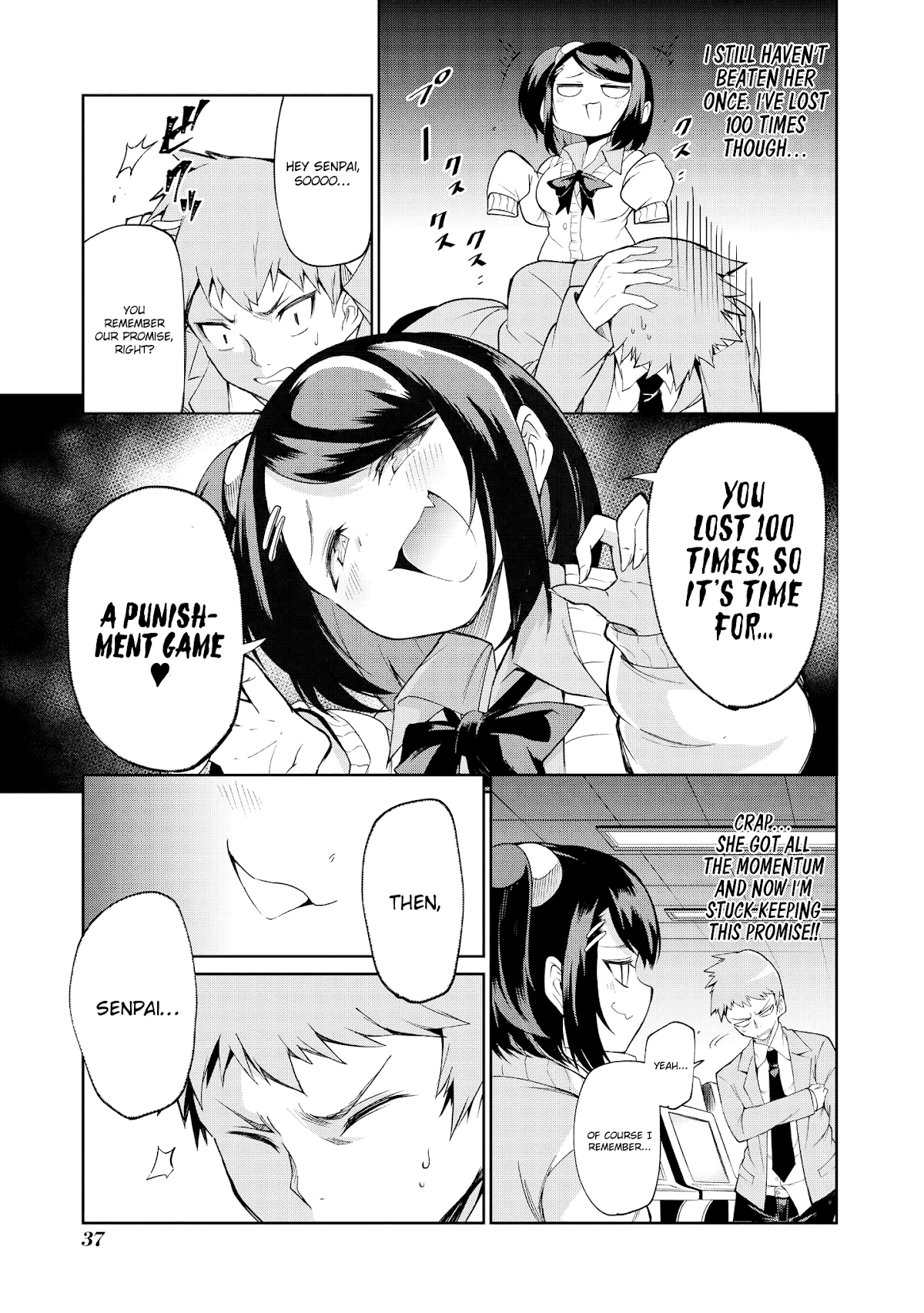 Just Flirting With a Cute, Annoying Kouhai Chapter 3 page 5 - Chapter 3: Sahara Won't Lose Today Either!