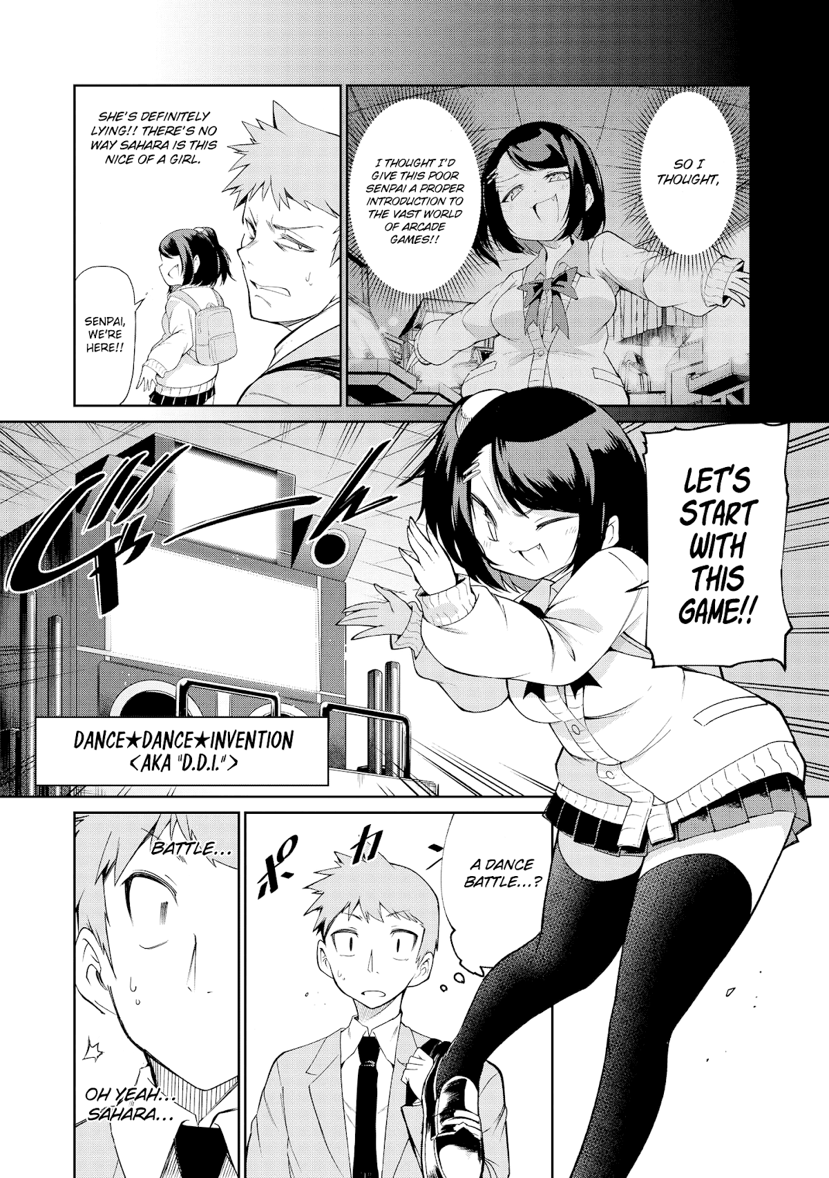 Just Flirting With a Cute, Annoying Kouhai Chapter 3 page 7 - Chapter 3: Sahara Won't Lose Today Either!