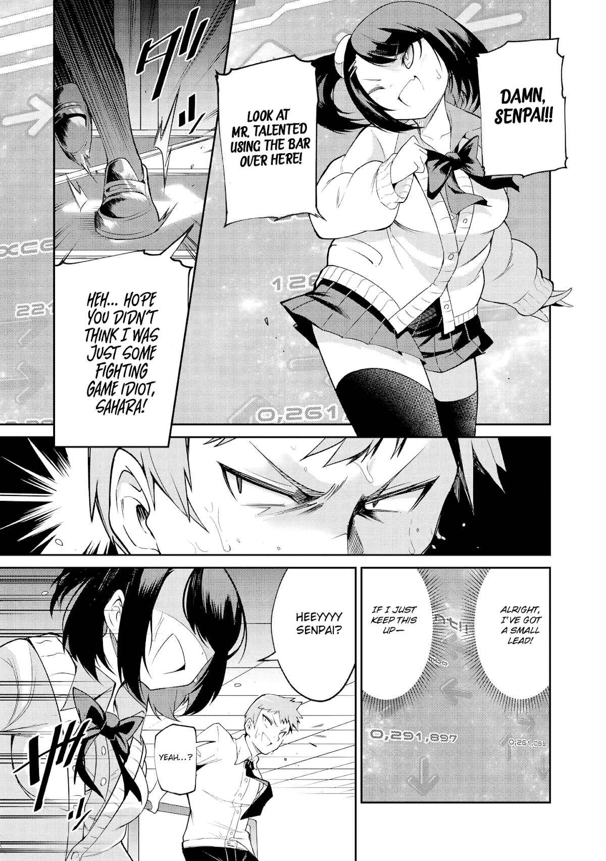 Just Flirting With a Cute, Annoying Kouhai Chapter 3 page 9 - Chapter 3: Sahara Won't Lose Today Either!