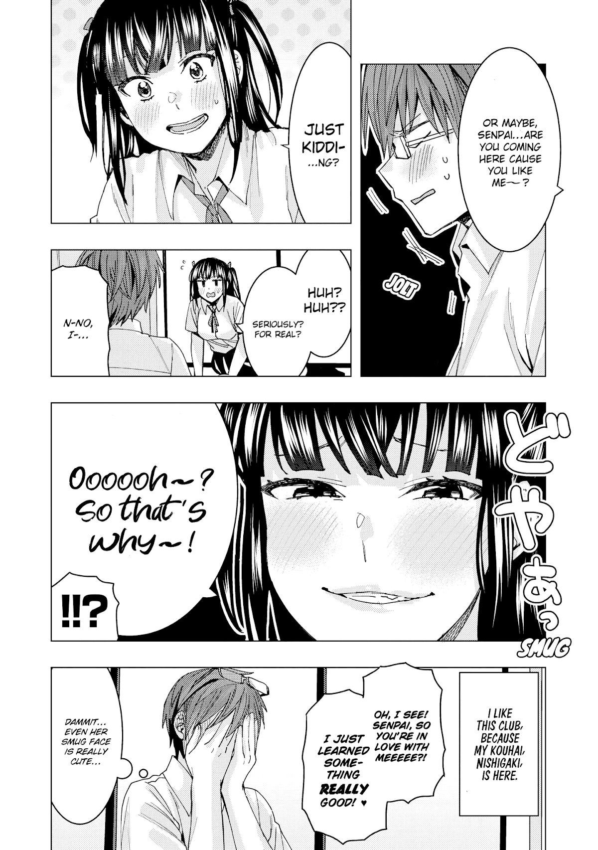 Just Flirting With a Cute, Annoying Kouhai Chapter 4 page 3 - Chapter 4: Nishigaki Taking Advantage of Love
