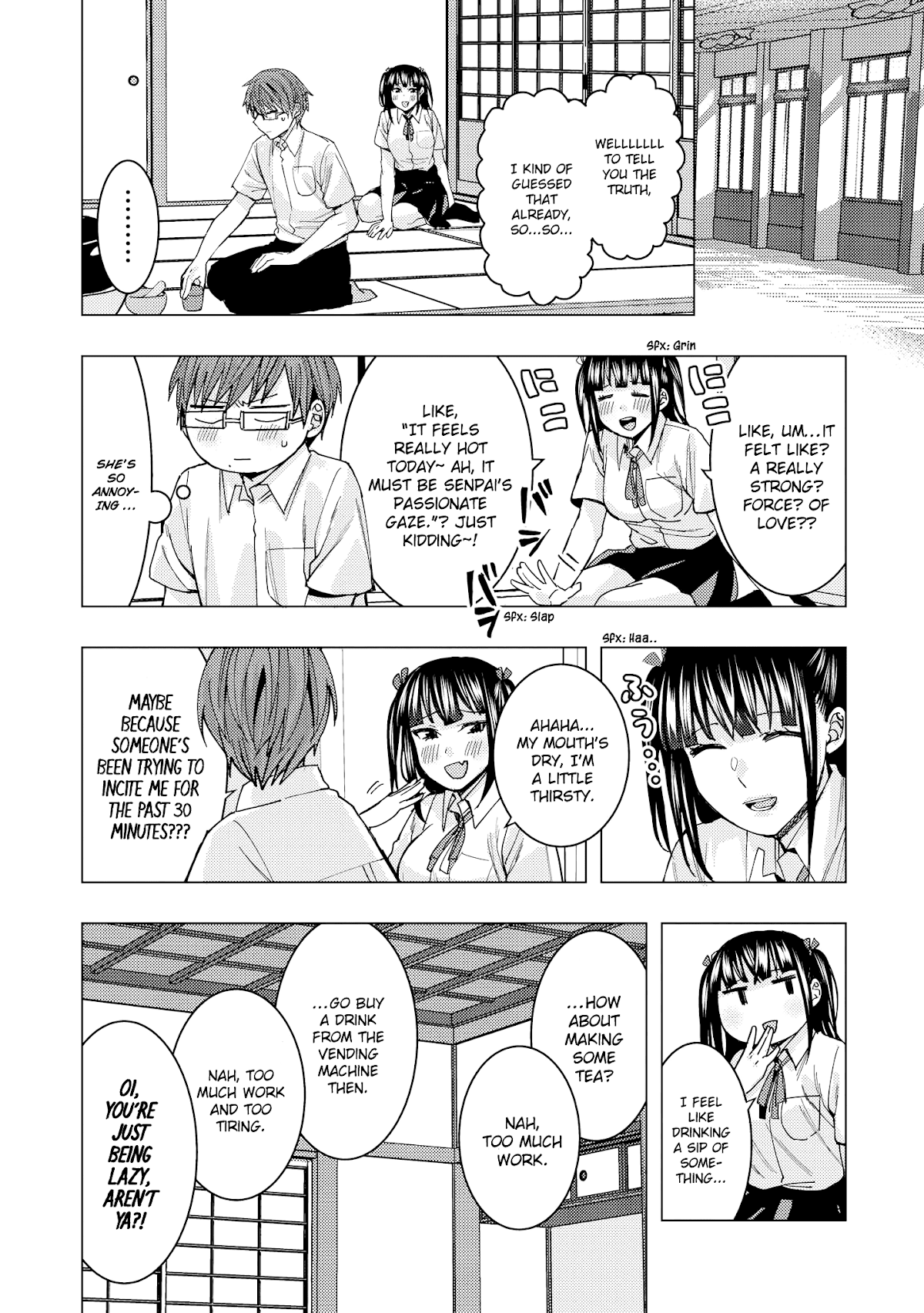 Just Flirting With a Cute, Annoying Kouhai Chapter 4 page 4 - Chapter 4: Nishigaki Taking Advantage of Love