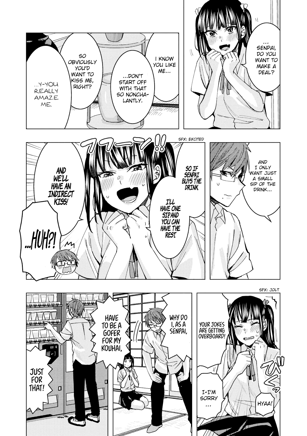 Just Flirting With a Cute, Annoying Kouhai Chapter 4 page 5 - Chapter 4: Nishigaki Taking Advantage of Love