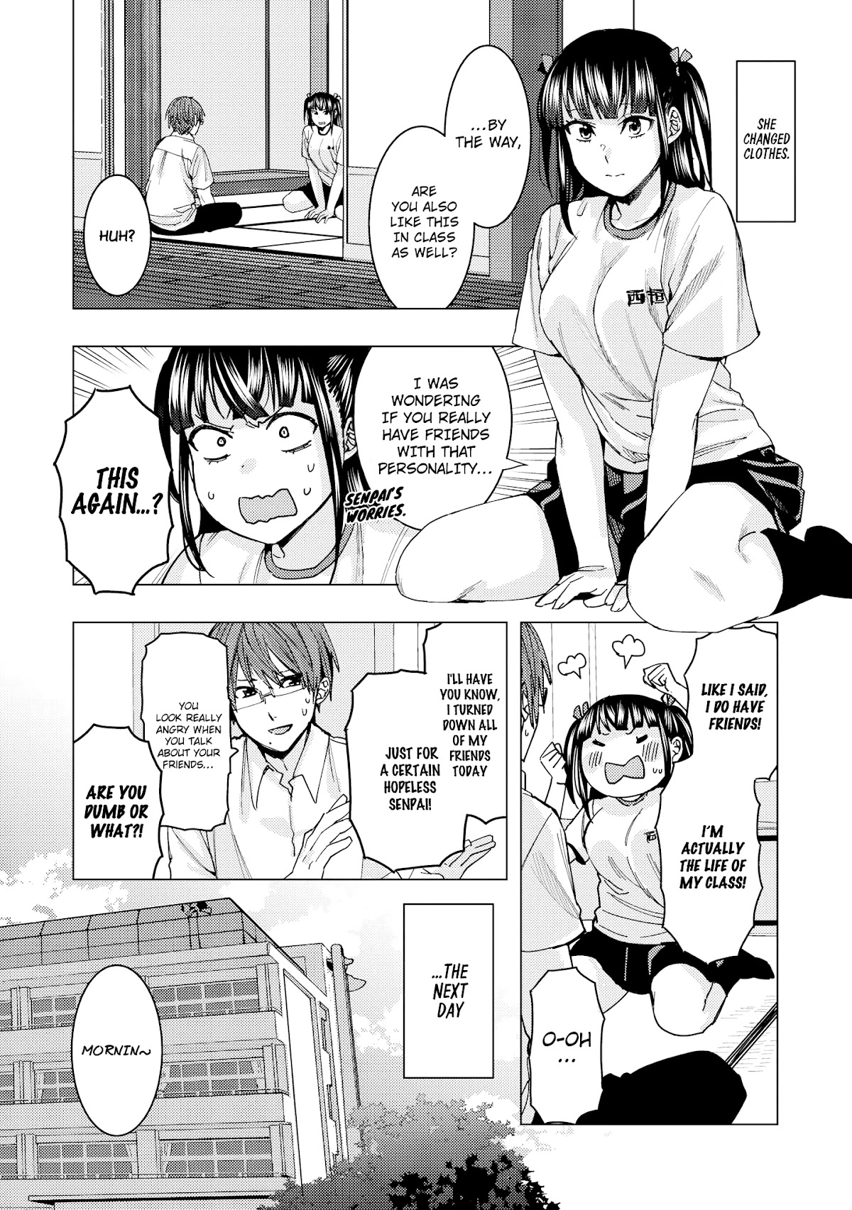Just Flirting With a Cute, Annoying Kouhai Chapter 4 page 9 - Chapter 4: Nishigaki Taking Advantage of Love