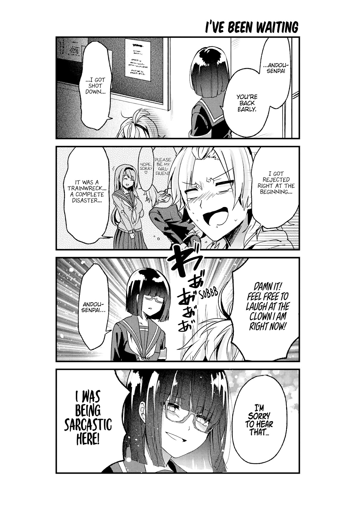 Just Flirting With a Cute, Annoying Kouhai Chapter 5 page 17 - Chapter 5: Andou-Senpai, Morals in Disorder