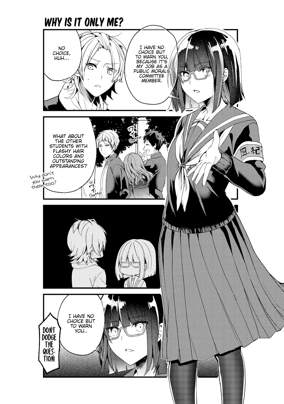Just Flirting With a Cute, Annoying Kouhai Chapter 5 page 6 - Chapter 5: Andou-Senpai, Morals in Disorder