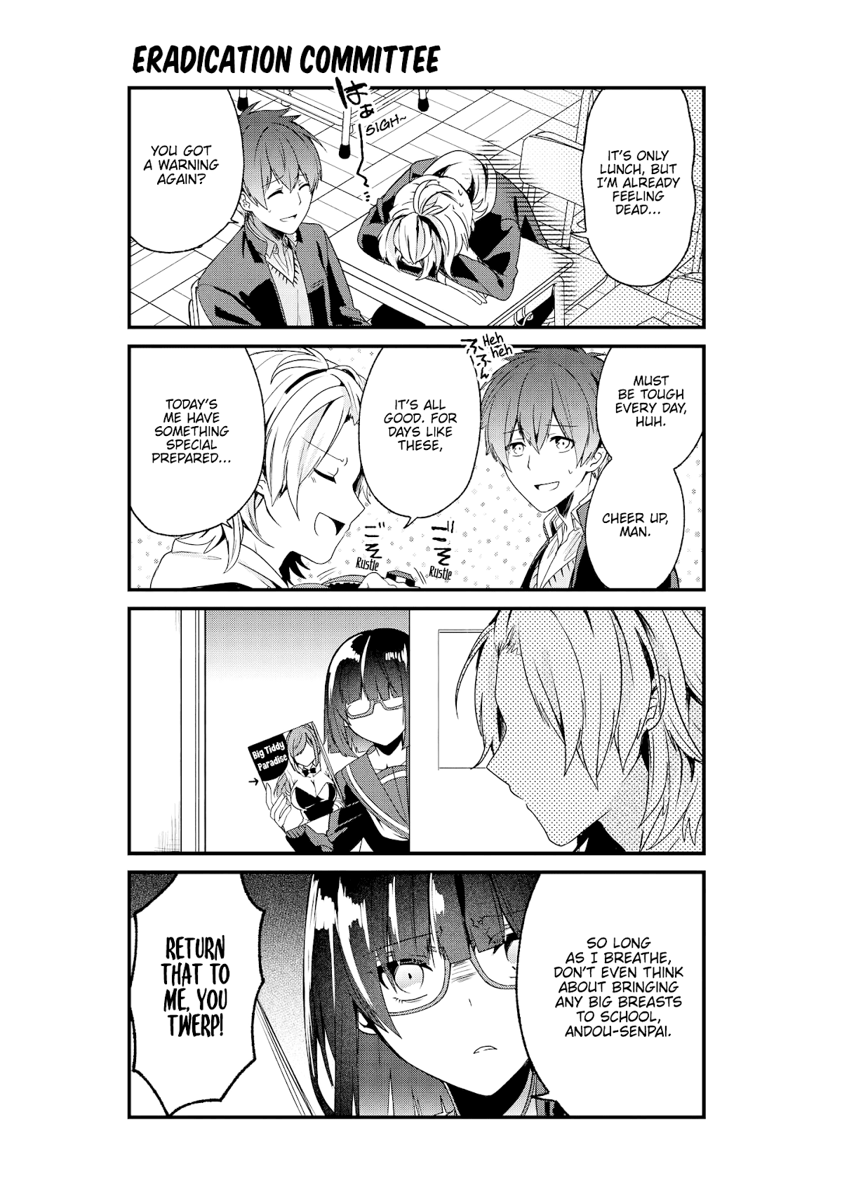 Just Flirting With a Cute, Annoying Kouhai Chapter 5 page 8 - Chapter 5: Andou-Senpai, Morals in Disorder