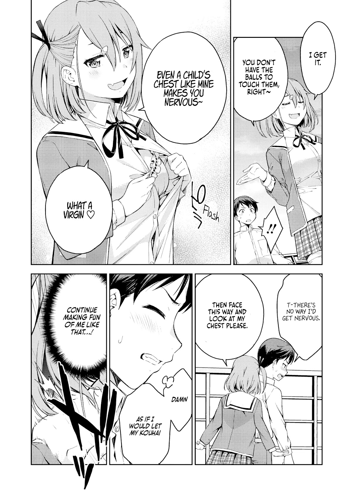 Just Flirting With a Cute, Annoying Kouhai Chapter 6 page 12 - Chapter 6: Afterschool Personal Lesson