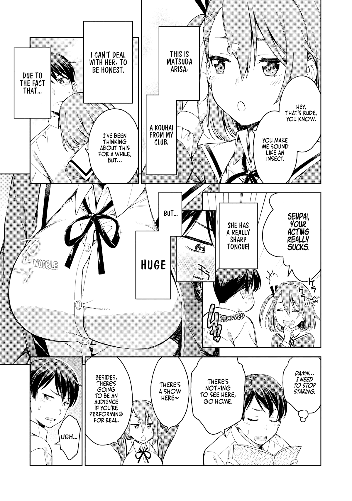 Just Flirting With a Cute, Annoying Kouhai Chapter 6 page 3 - Chapter 6: Afterschool Personal Lesson
