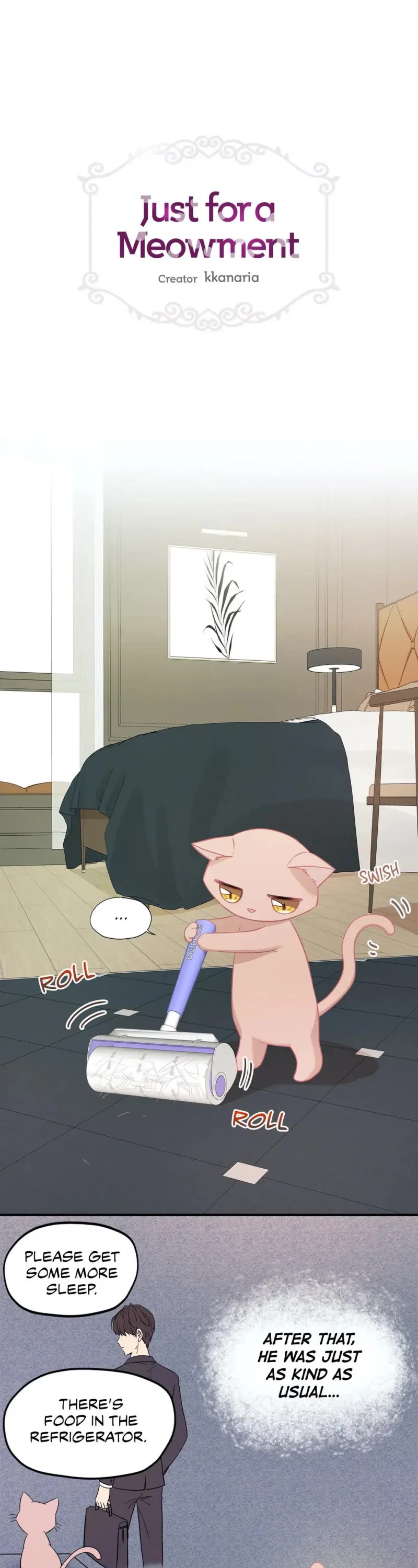 Just for a Meowment Chapter 17 page 1 - Chapter 17