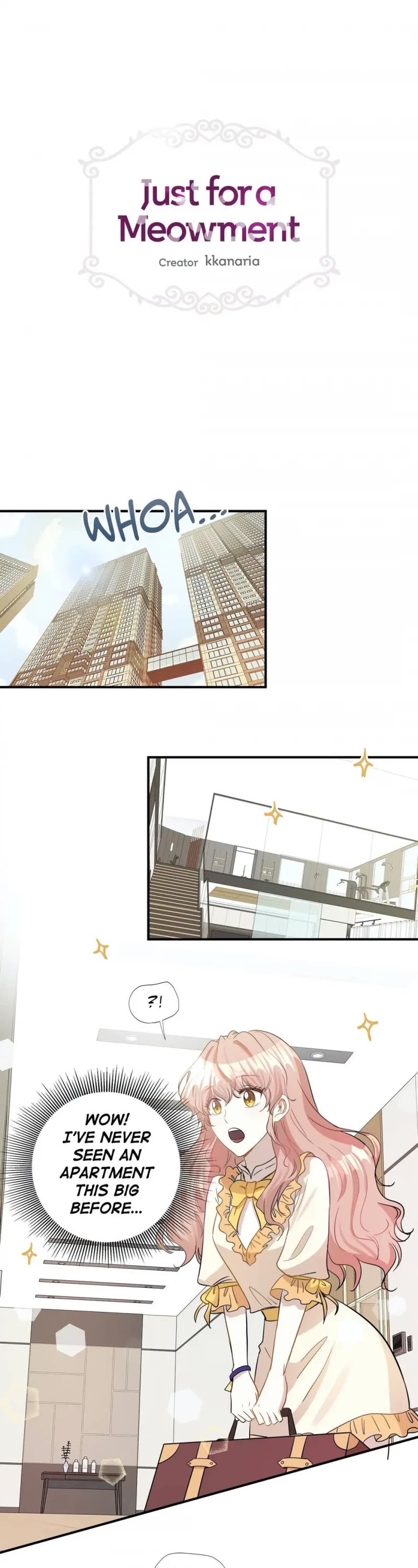 Just for a Meowment Chapter 24 page 1 - Chapter 24