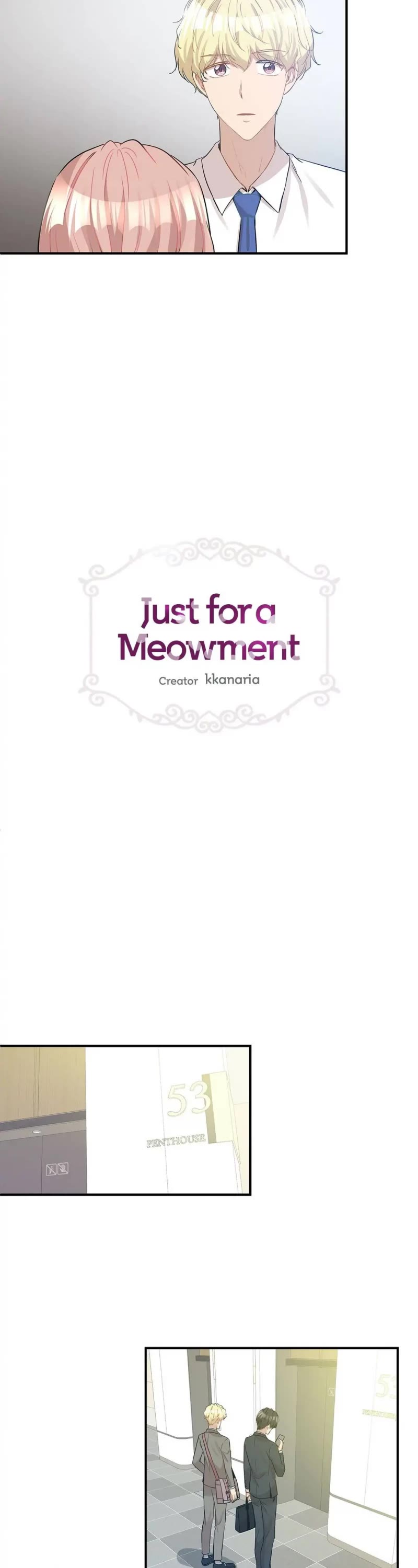 Just for a Meowment Chapter 25 page 2 - Chapter 25
