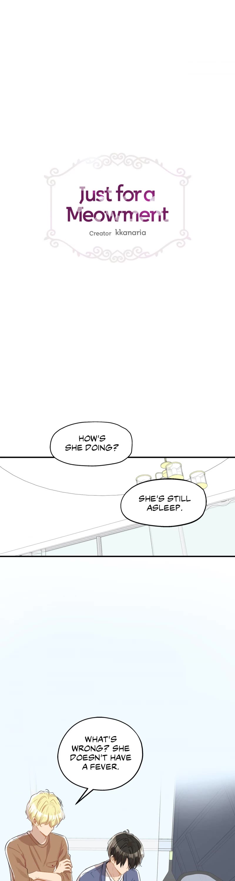 Just for a Meowment Chapter 27 page 1 - Chapter 27