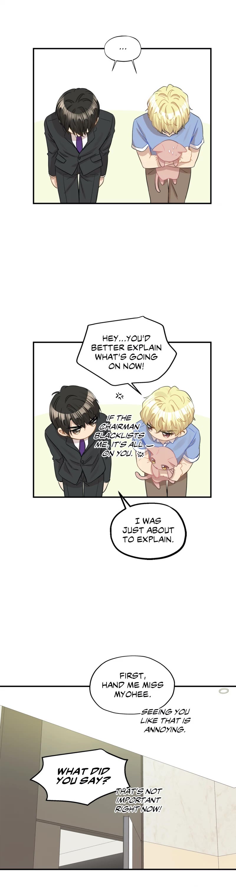 Just for a Meowment Chapter 37 page 6 - Chapter 37